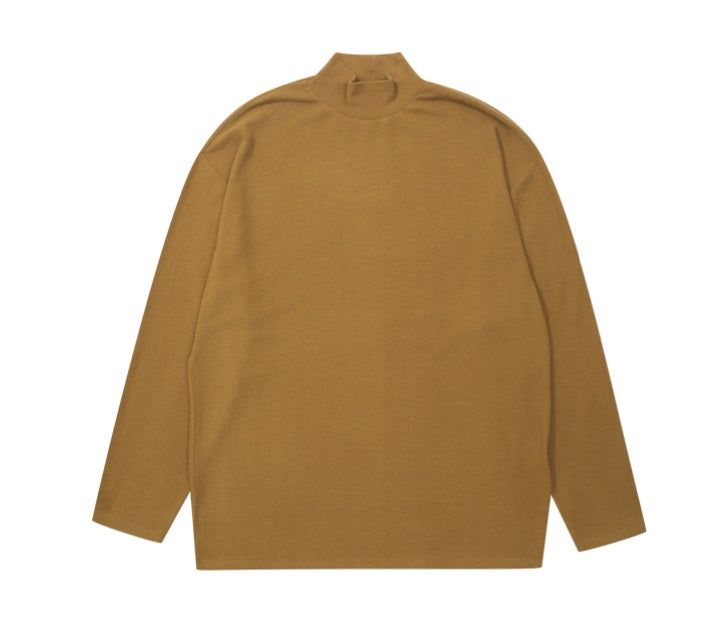 Basic Hlaf Tutleneck knit t-shirt_11color