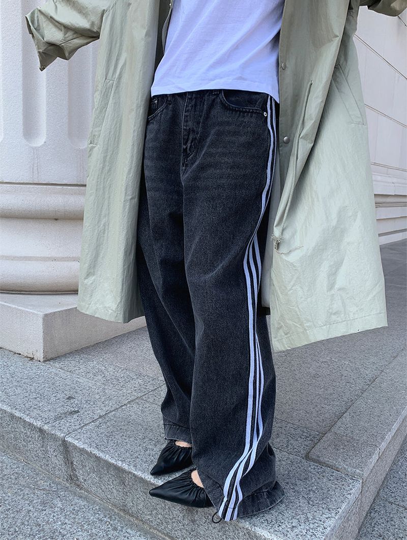 3LINE STRING BIJO BLACK JEANS