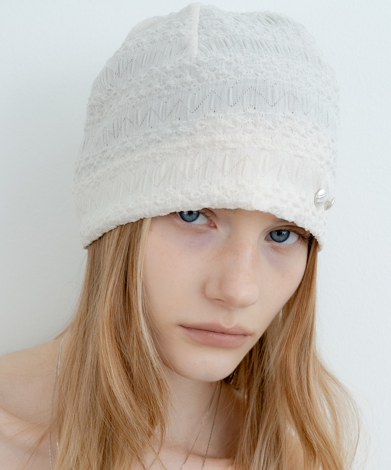 XANADU(ジェナドゥ)の「ARC BEANIE_IVORY(Hats)」