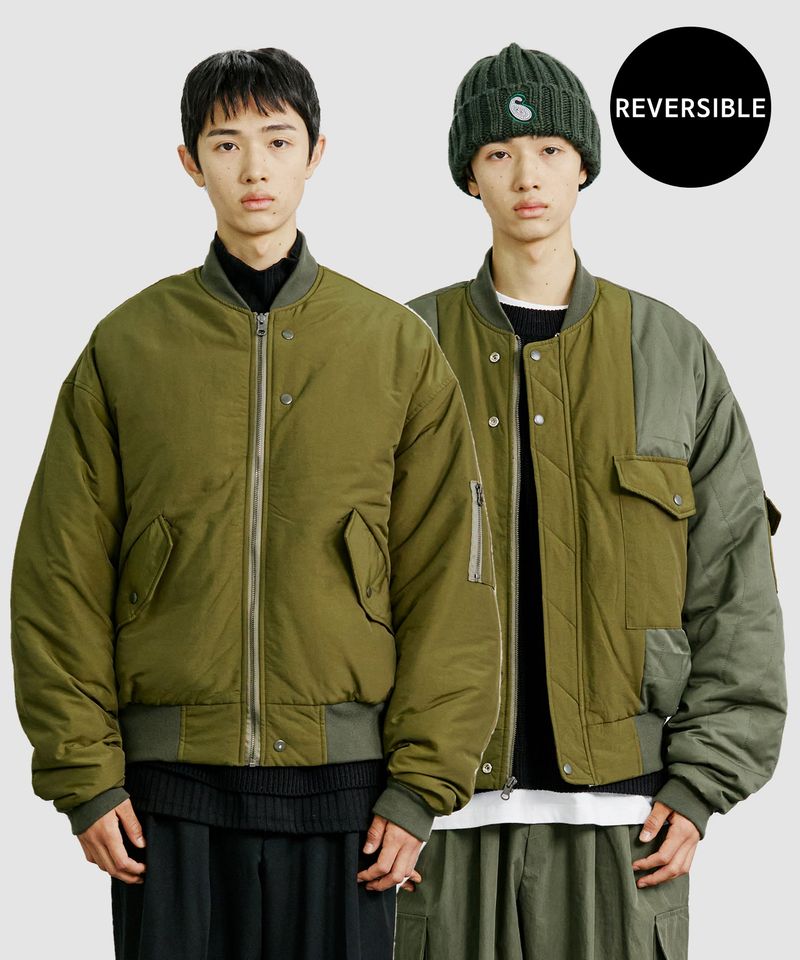 KND（ケイエンド）の「REVERSIBLE MA-1（Jackets/Outerwear）」
