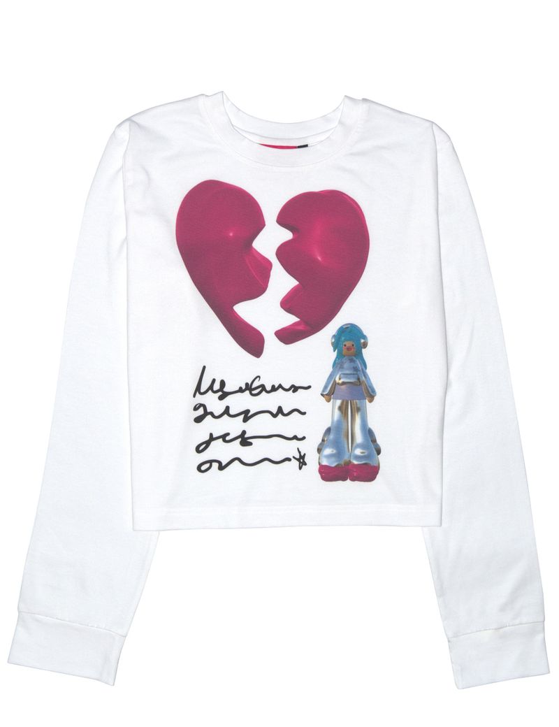 KATER（カーター）の「Letter From Aliene Long Sleeve WHITE（Tops）」