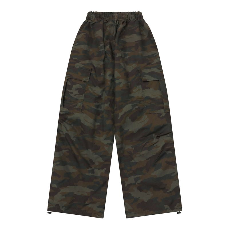 CRIEFF CAMO POLY CARGO PANTS UNISEX (2Color)