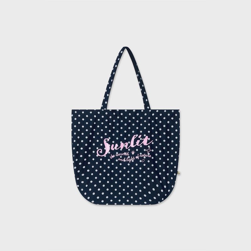 GRAPHIC DOT ECO BAG (NAVY)