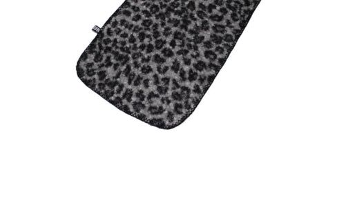 FUZZY LEOPARD MUFFLER