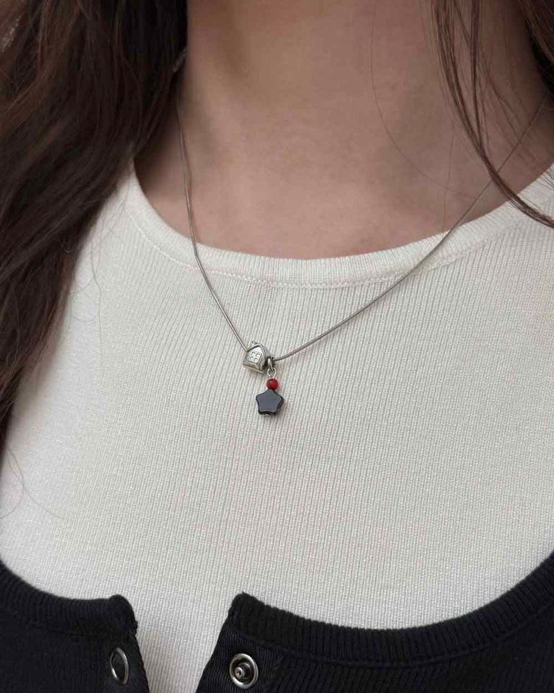 Dream house necklace