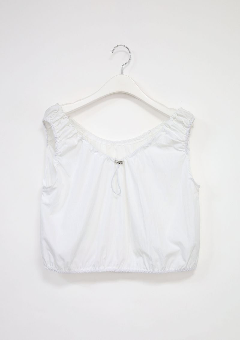 layered banding tank top