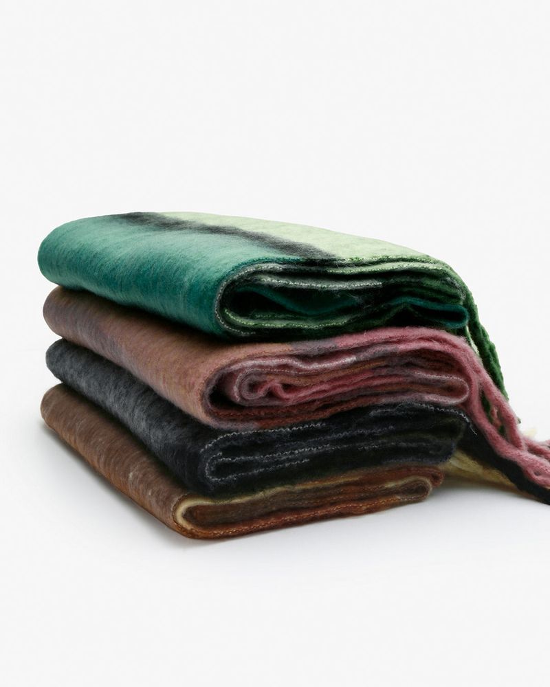 MAYBINS（メイビンス）の「Lonzel Stripe muffler（Fashion Accessories）」