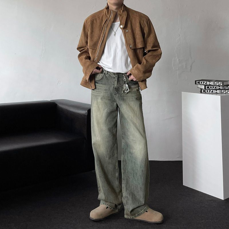 OWN Boyan Suede Neck Collar Jacket (3 colors)