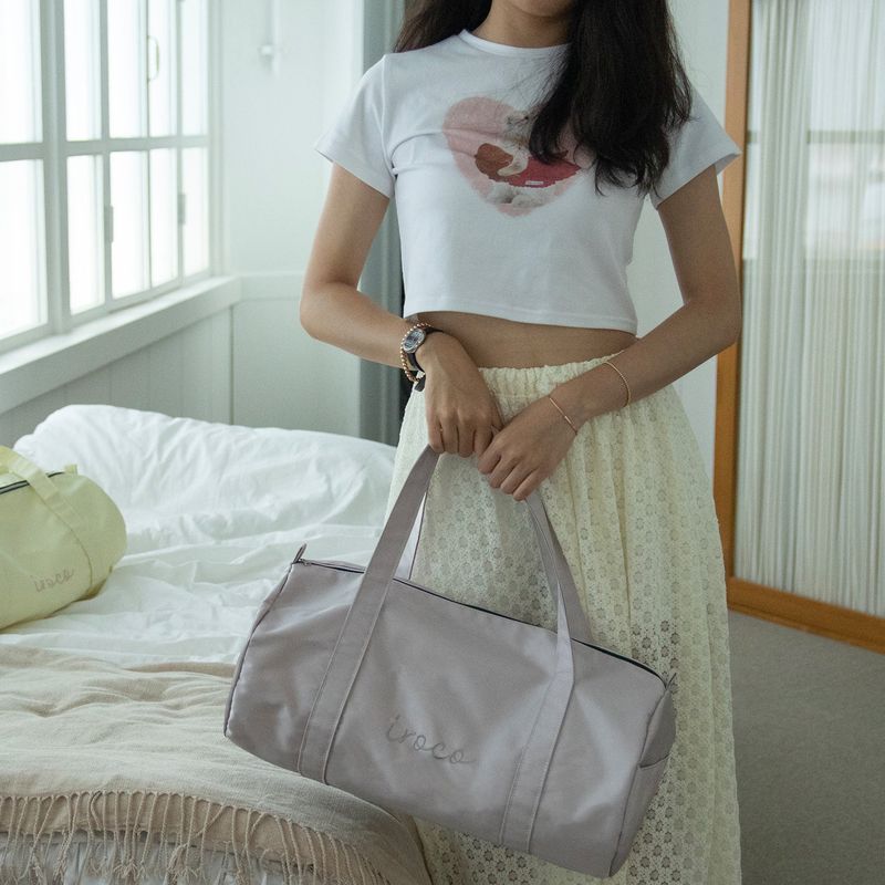 Iroco（イロコ）の「ロゴダッフルバッグ ライラック（バッグ）」