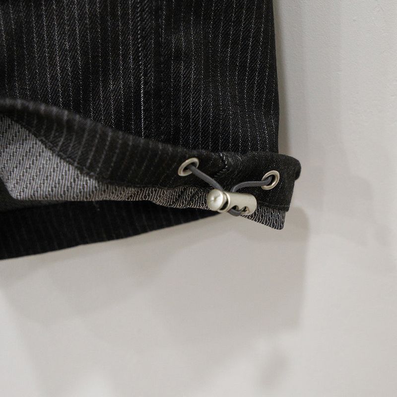 Dobby Stripe Denim Pants