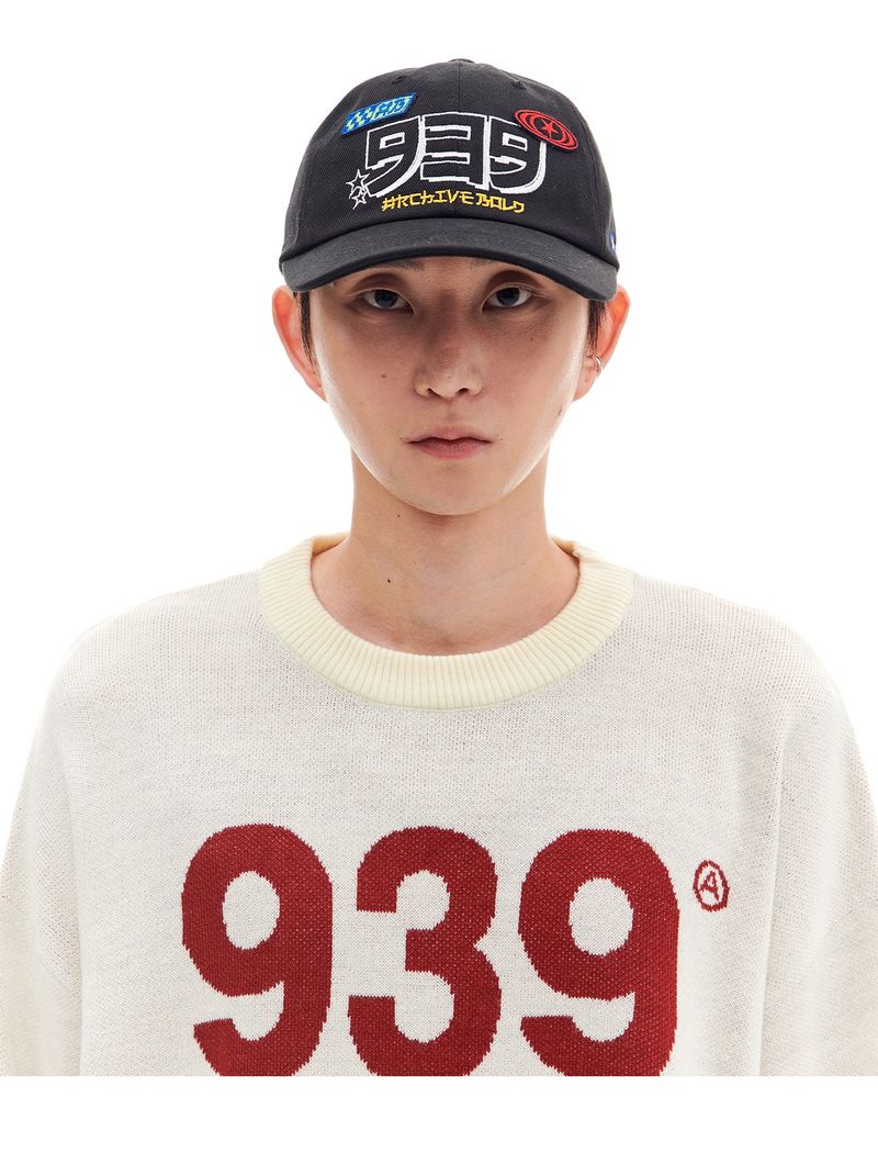 ARCHIVE BOLD(アーカイブボールド)の「939 TYPE J 6-PANEL CAP (BLACK)(Hats)」