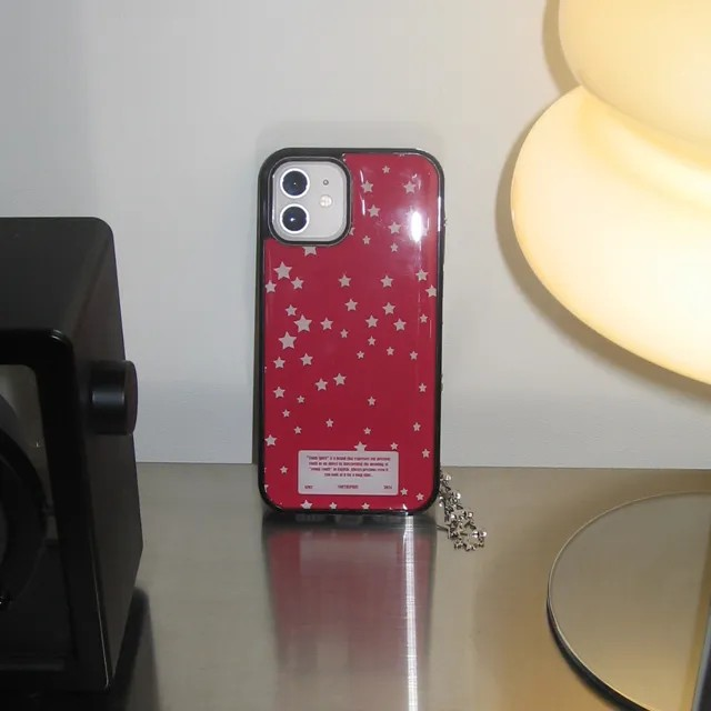 Star Cherry Pink Epoxy Bumper Case (case only)