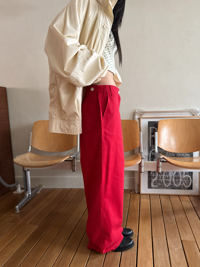 pop cotton pants