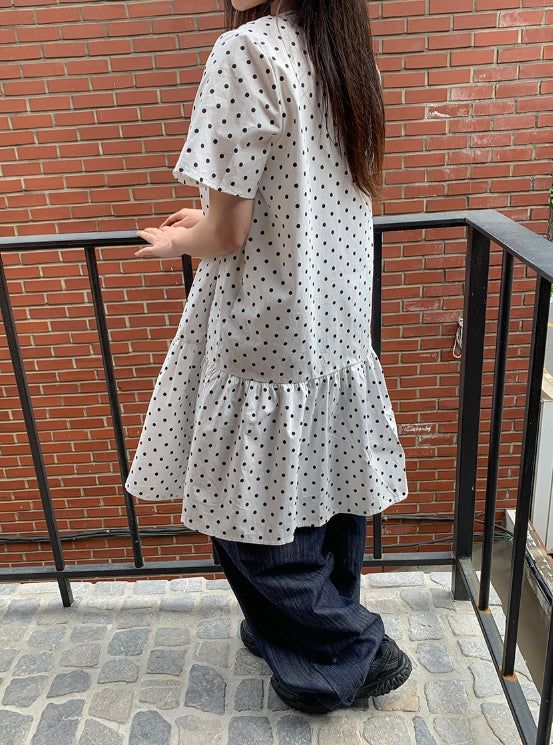 Garanki Non-Faded Wide Denim Pants