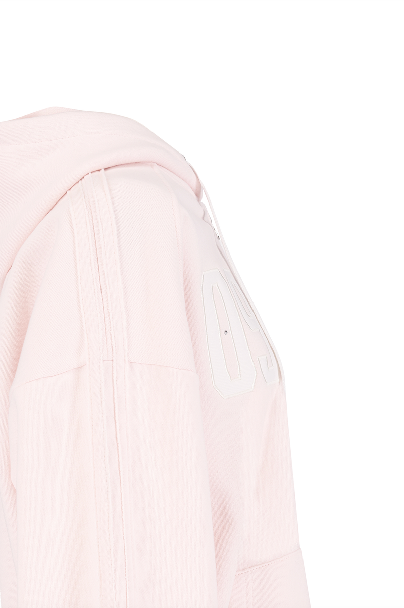 [ 6th Pre-order ]09 Numbering hooded zip-up, Pink