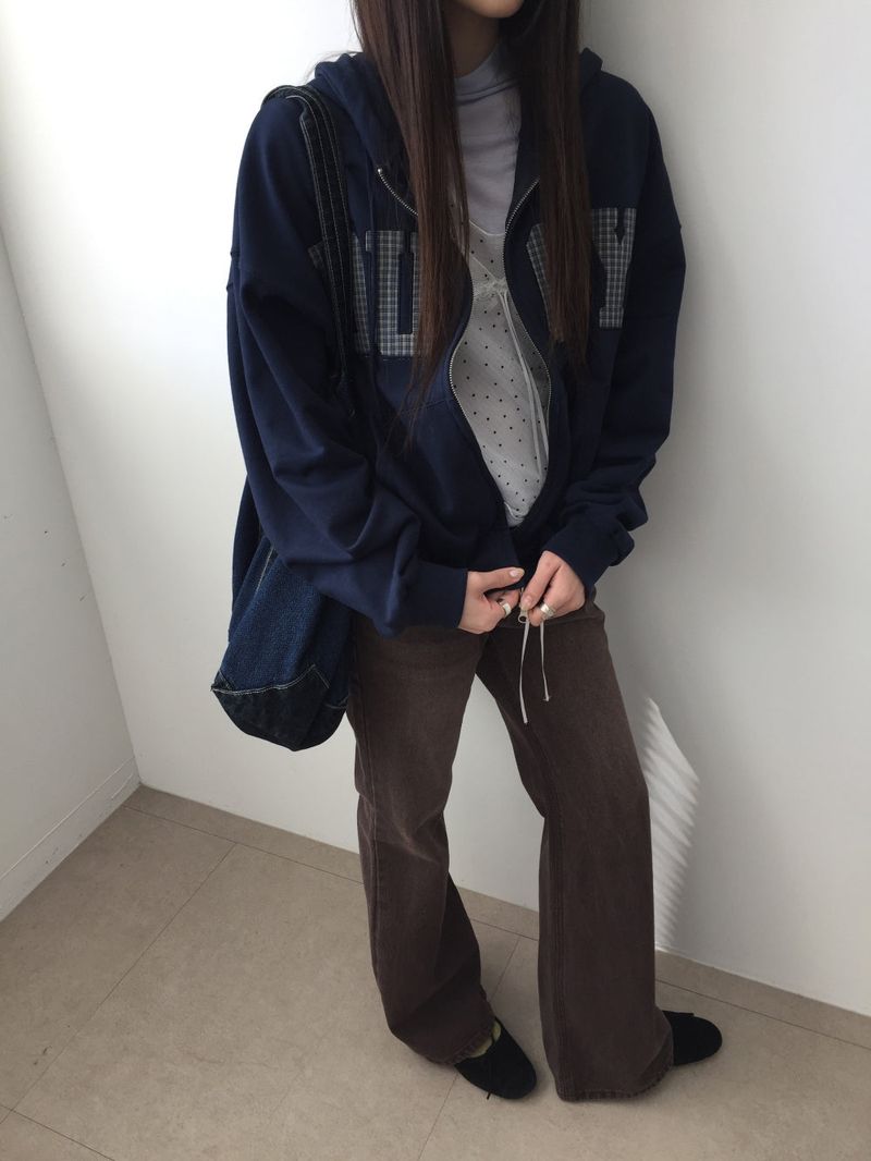 YWD DUGY HOODIE ZIP-UP