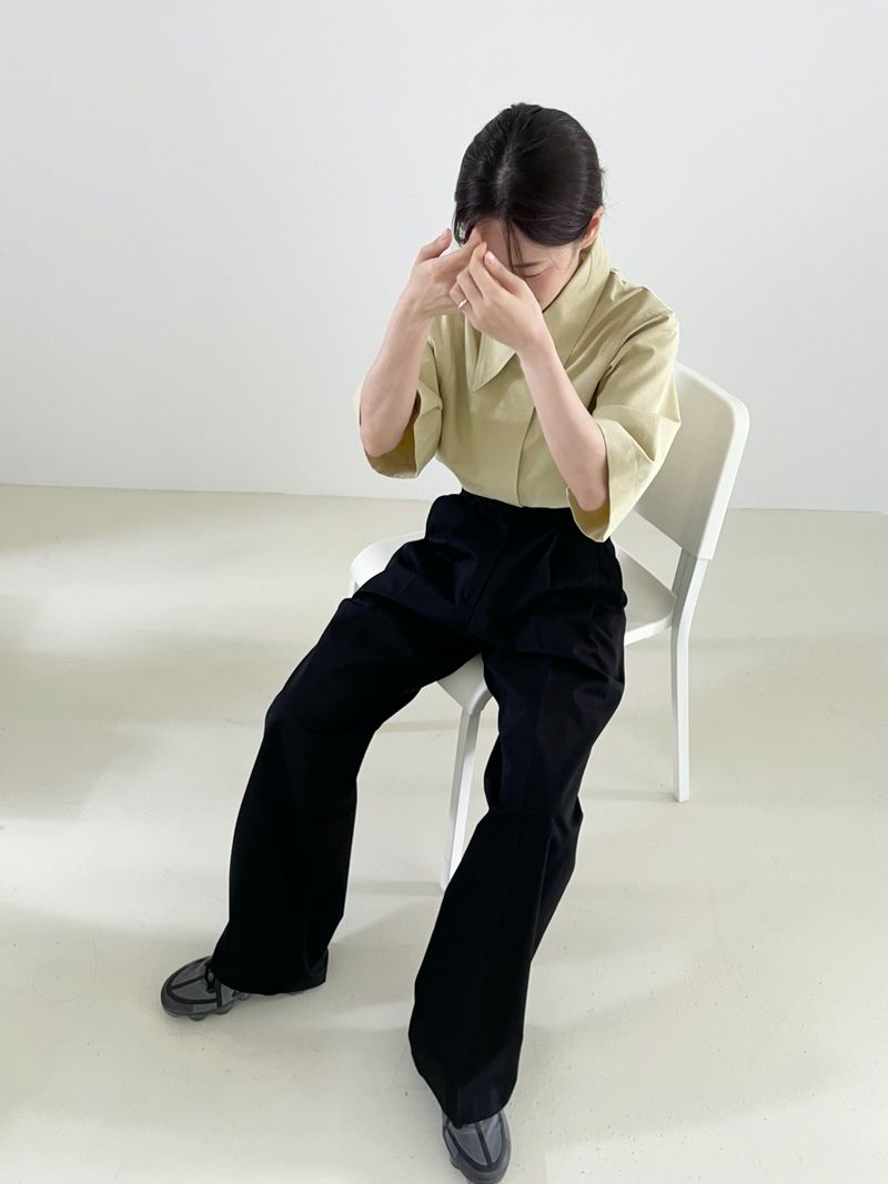 Pintuck u.s army pants