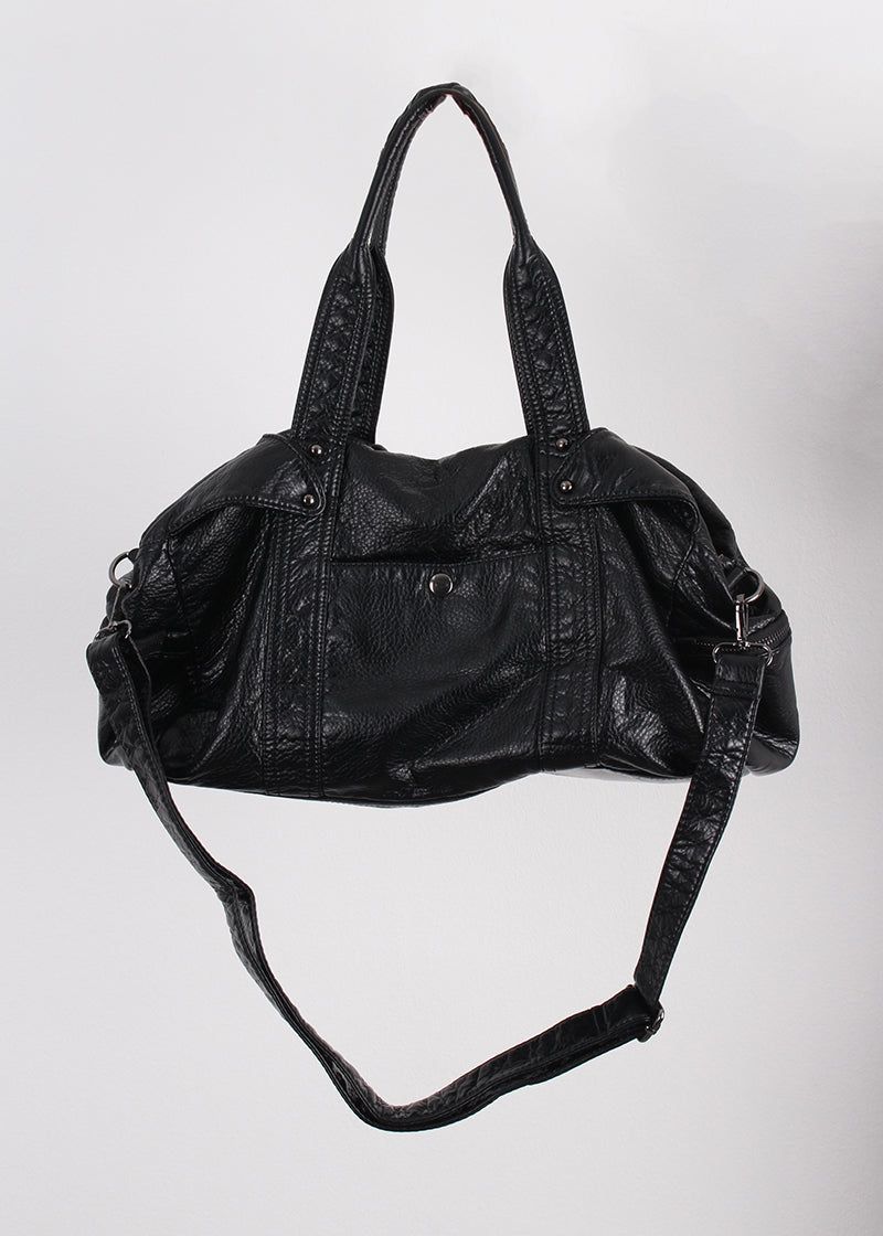 BLACK 2WAY SHOULDER BAG