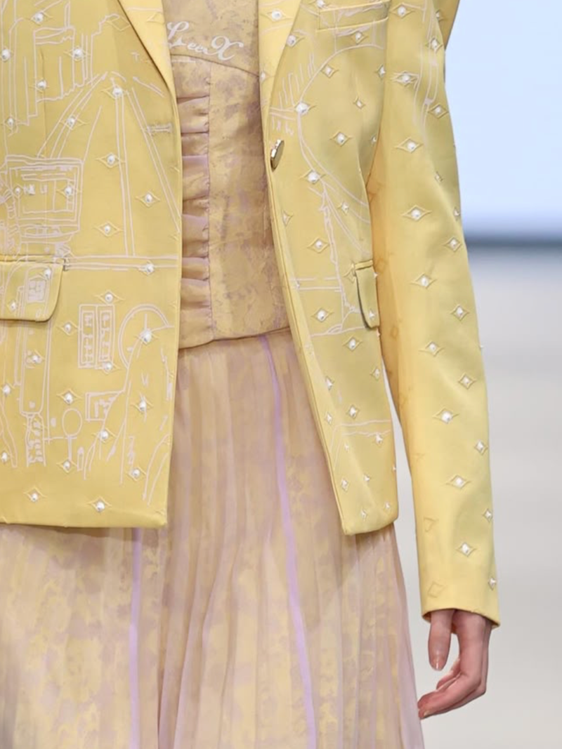 Bright Yellow Suit