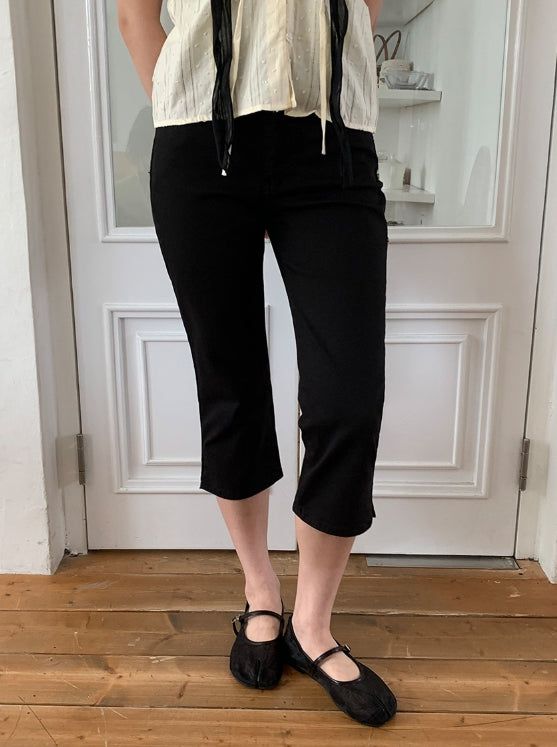 BAON(バオン)の「Harley Basic Slit Capri Pants(Pants)」