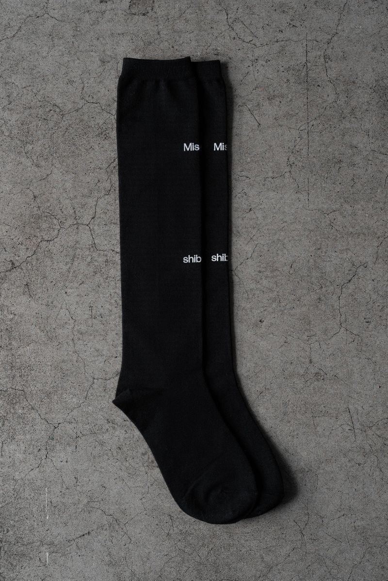 BENNY × Miseki SEOUL ニーソックス_ブラック