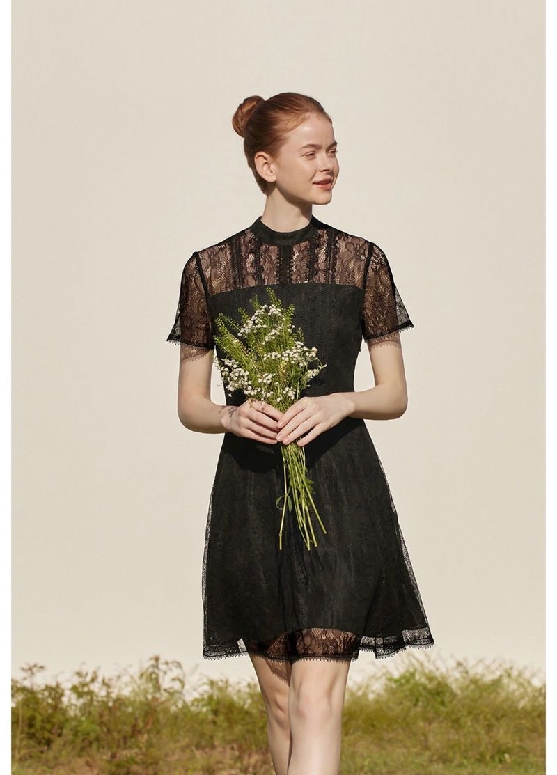 VALLO DE NERA(ベロディネラ)の「Irene Dress Black(Dresses)」