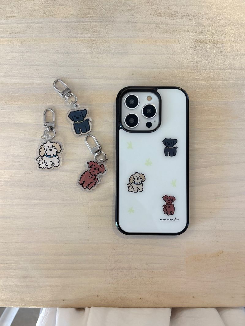 puppy friends phone case