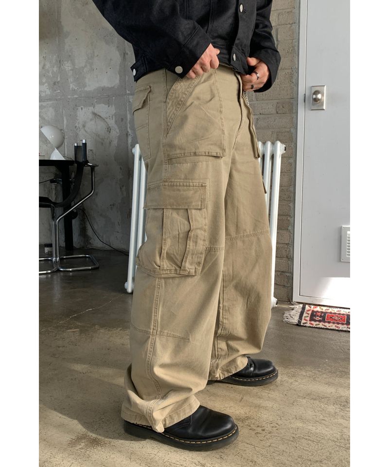 Washing Fatigue Cargo Pants