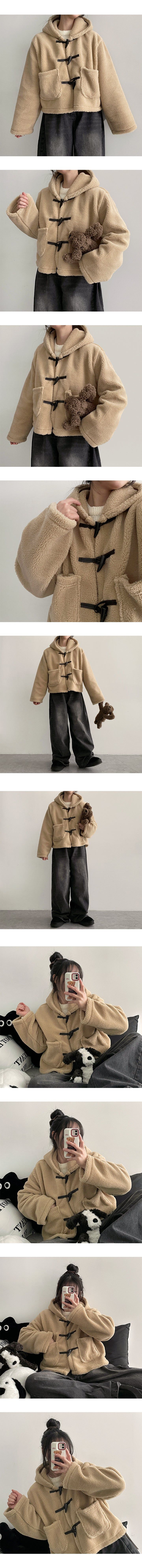 Toby wool hoodie tteokbokki jacket