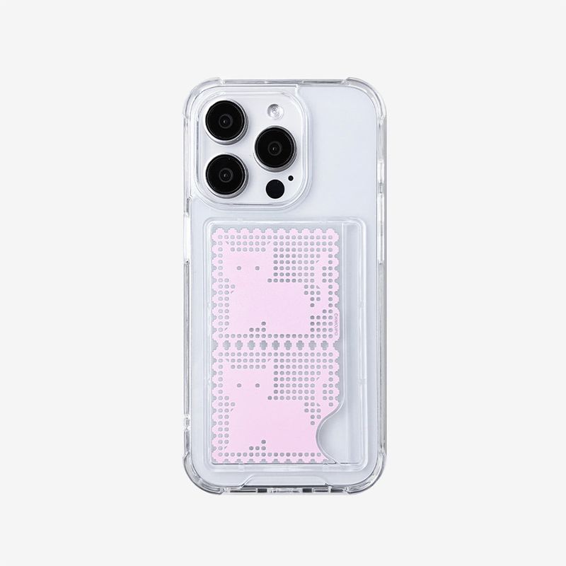 KIMCUPID（キムキューピッド）の「【MADE】 ミャオカードスマホケース - ピンク（スマホグッズ/小物）」