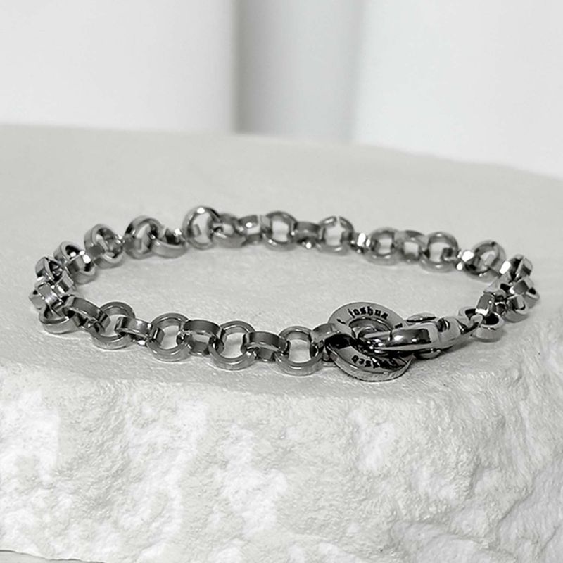BLESSED BULLET（ブレスドブレット）の「ss-6mm bold O chain bracelet_silver（Accessories）」