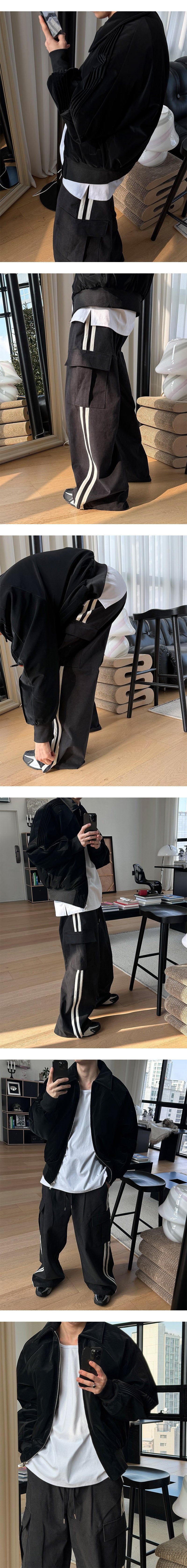 [HEAVY OUTER] Glossy padded ma-1 jumper(3color)