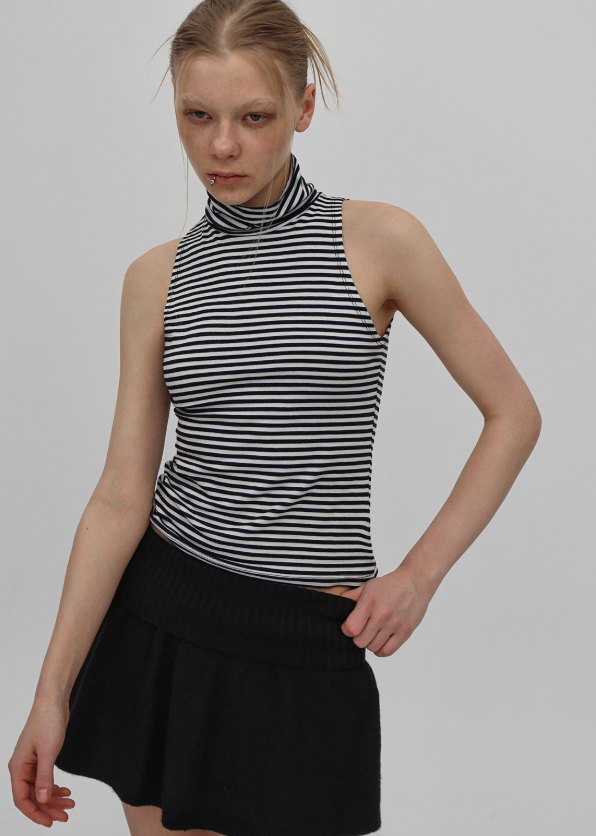BLACKUP（ブラックアップ）の「[MADE] Pinky Stripe Polanasi（Tops）」