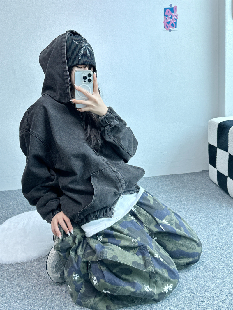 FLOWER PATTERN CAMOUFLAGE🤍💚