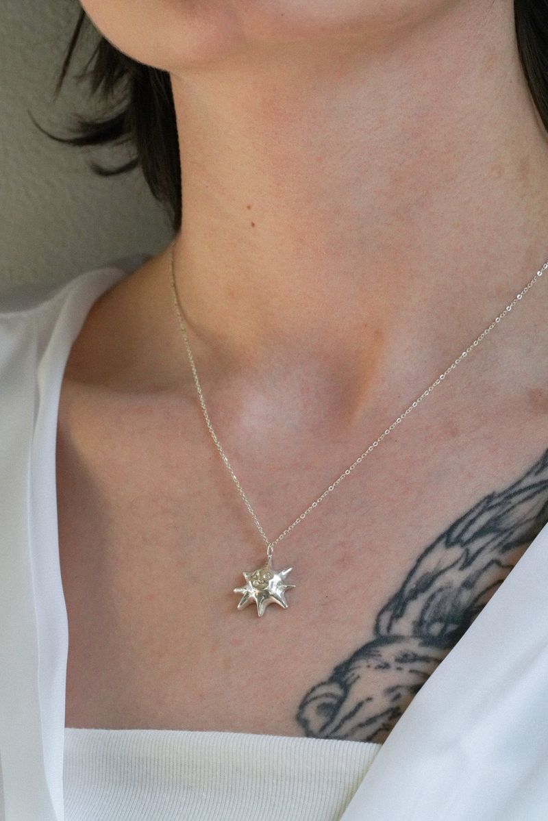 Baby Apollo Necklace - Silver