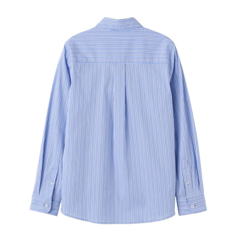 【即日発送】stripe rivet shirt