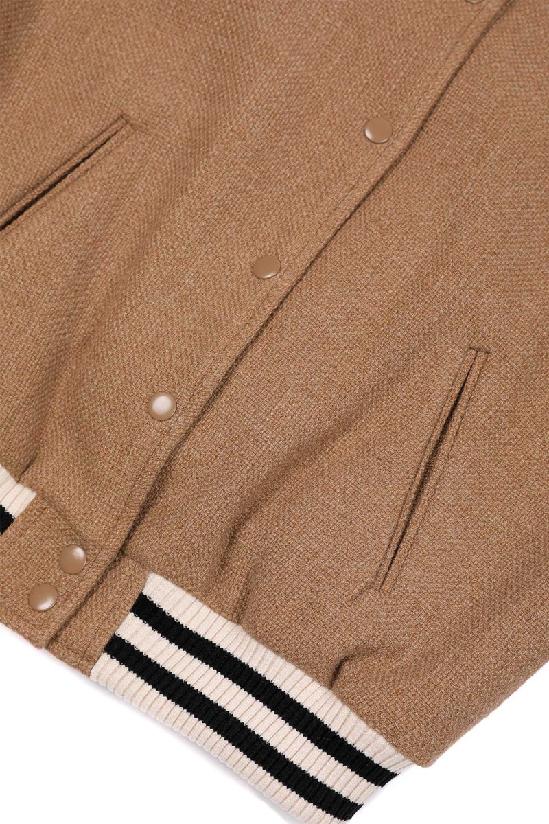 Wool Sporty Jacket [Brown]