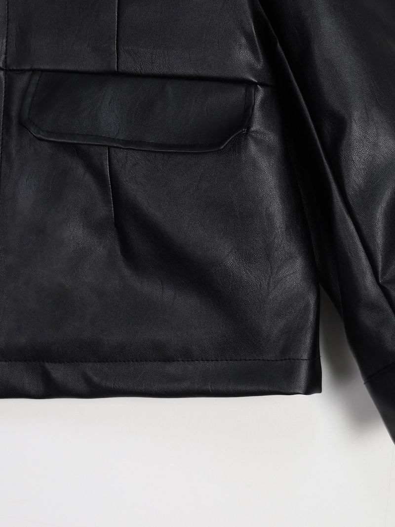 Web Leather Jacket