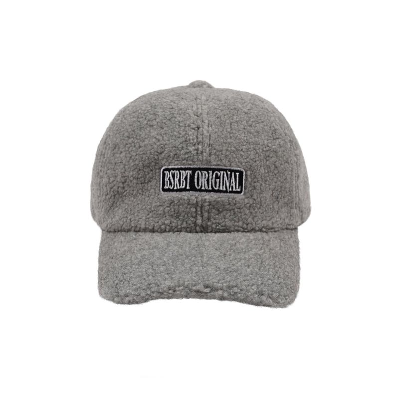 BSRABBIT(ビエスラビット)の「BSR2223FWCP015 FLEECE WAPPEN CAP GRAY(Hats)」