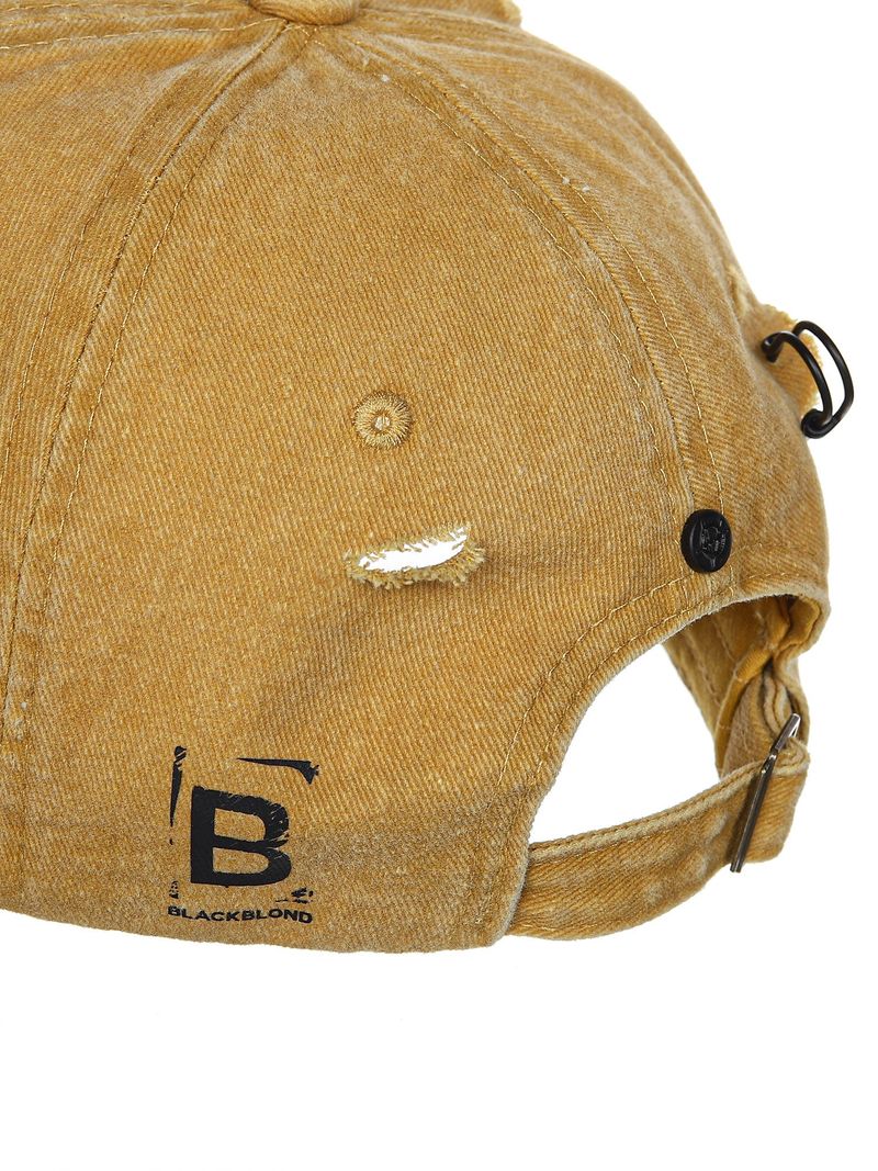 BBD Ripped Custom Vintage Clash Pigment Cap (Mustard)