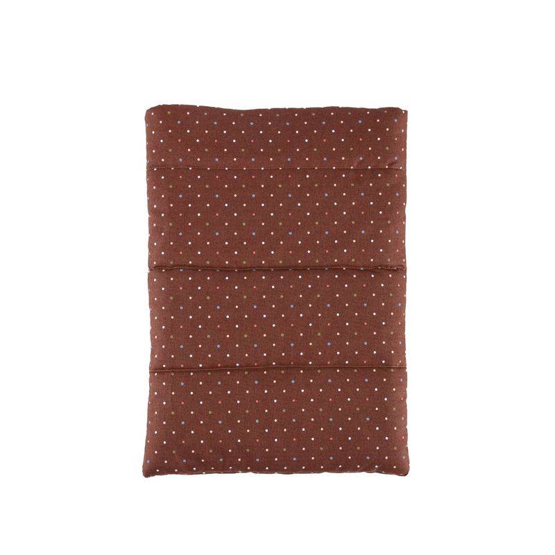 Pillow Notebook Pouch_dot brown