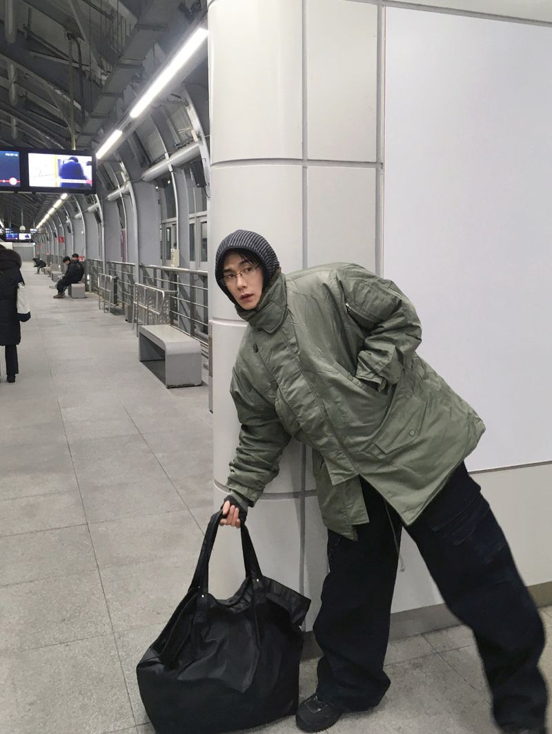 No.1548 nylon parka F JK