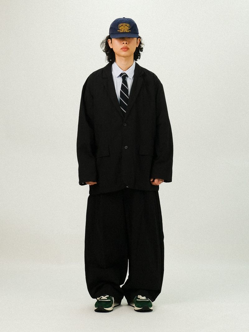 OD Deep One-tuck Wide Banding Pants