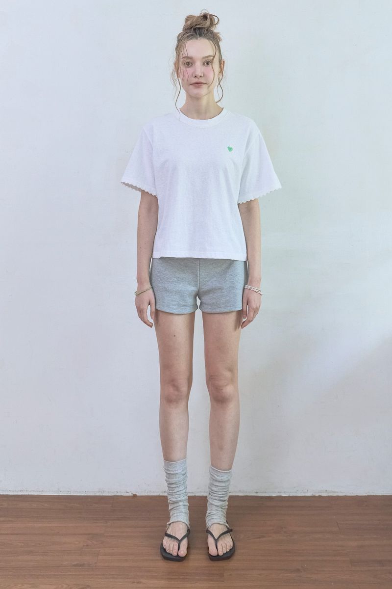 Poco Lace Shorts [Gray]