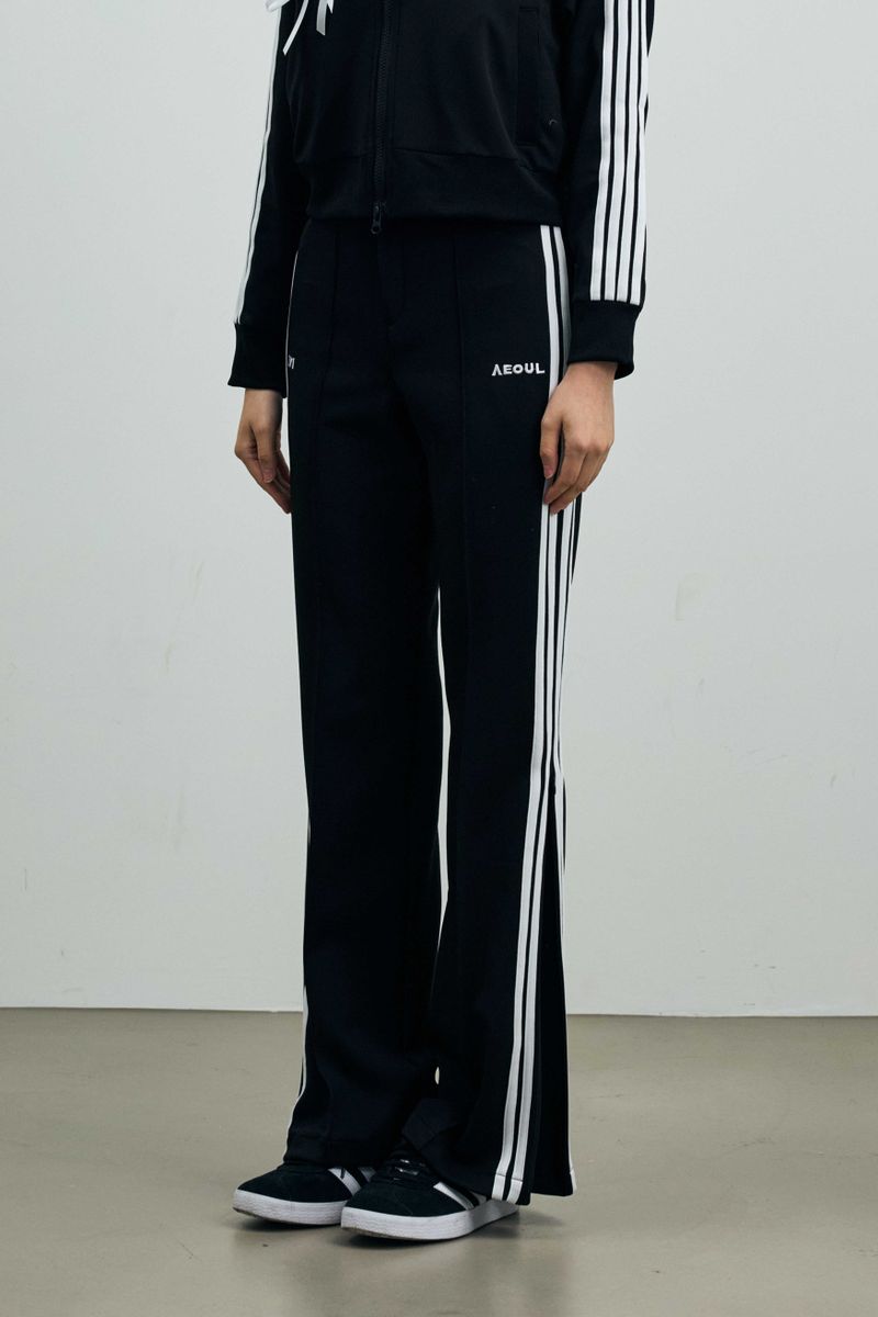 JOEL JERSEY TRACK PANTS / BLACK