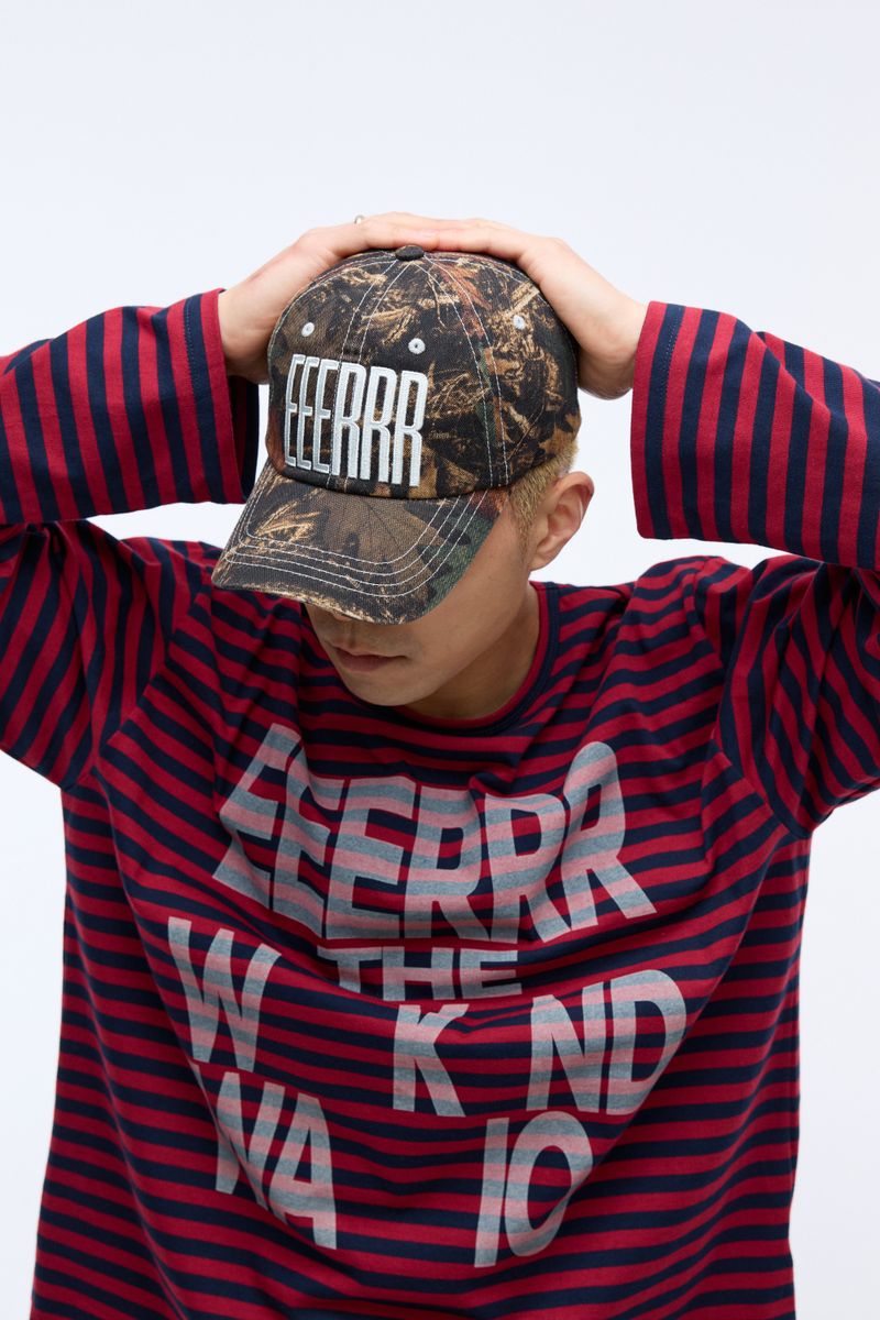 EEERRR Real tree camo pattern ball cap (Brown)