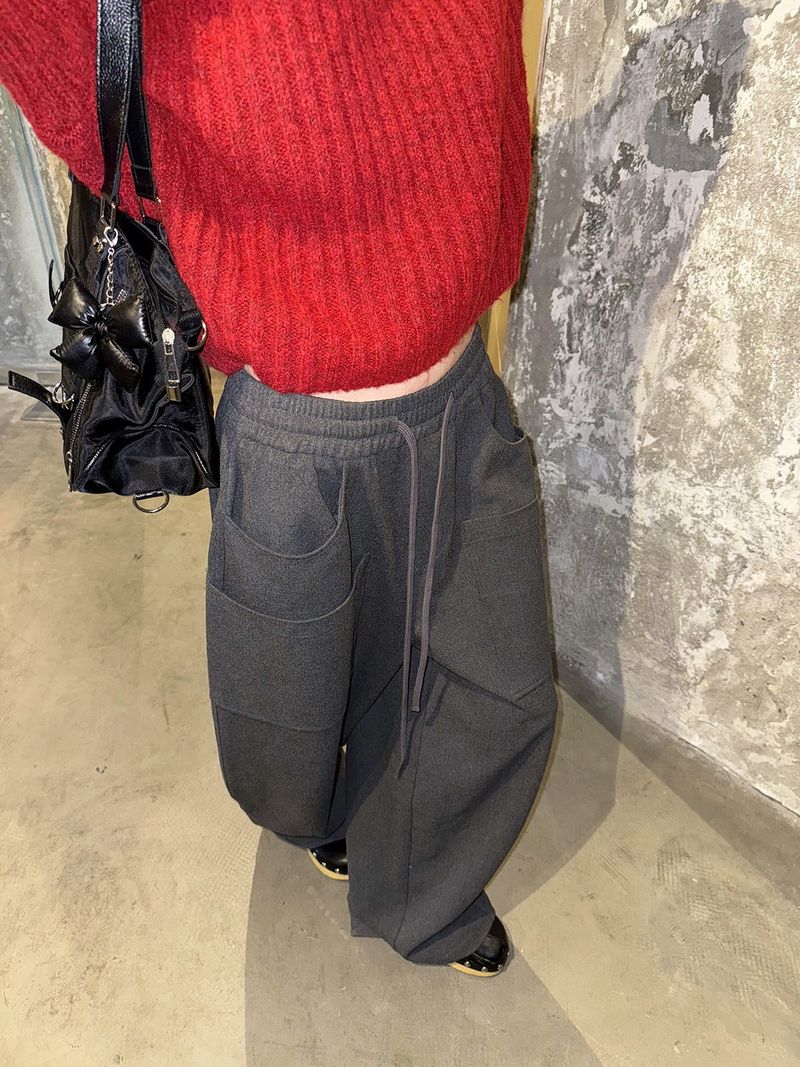 dereborujo（ドレボルゾー）の「wide pocket wide banding sweat pants（Pants）」
