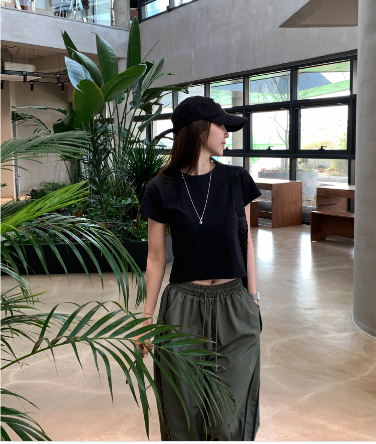 Weekly Better Crop Short Sleeve Tee / 4 colors