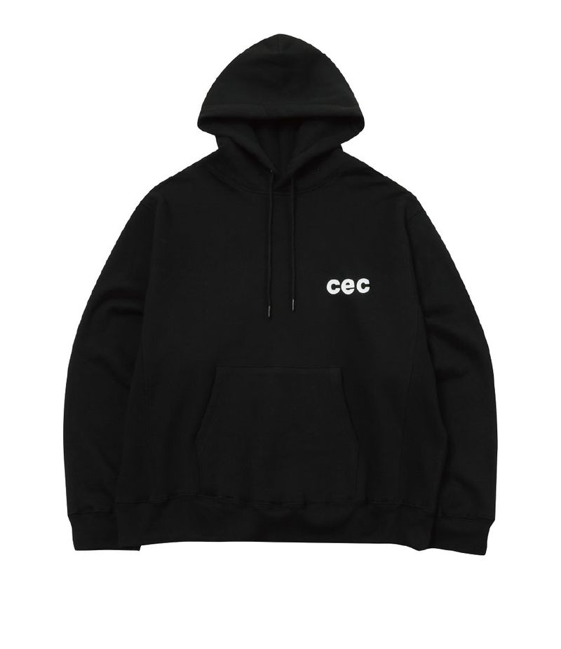 CEC HOODIE(BLACK/기모)