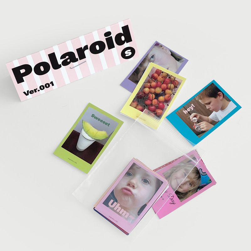 oab polaroid pack 001 set / 3 pack set